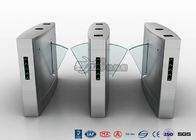 Retractable Flap Barrier Turnstile Durable Anti Pinch Function Time Attendance System