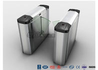 304 Stainless Steel Heavy Duty Automatic Flap Barrier Turnstile For Entrance &amp; Exit Control System