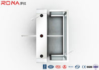 Security Solution Waist High Turnstil Assured Stainless Barrier With Metal Wings