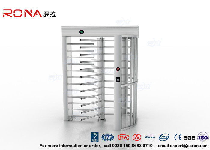 Durable Electronic Turnstiles Full Height , Stainless Steel Turnstiles 30 Persons / Minute
