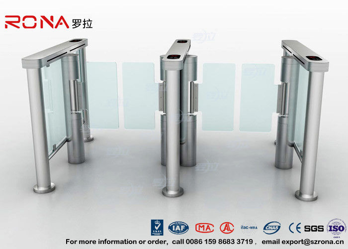Swing Barrier Gate Pedestrian Security Gate Visitor Entry Access Control For Office Building With CE approved