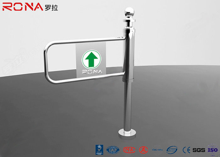 Wide Channel Swing Gate Turnstile Mechanical Opening Handicapped Application