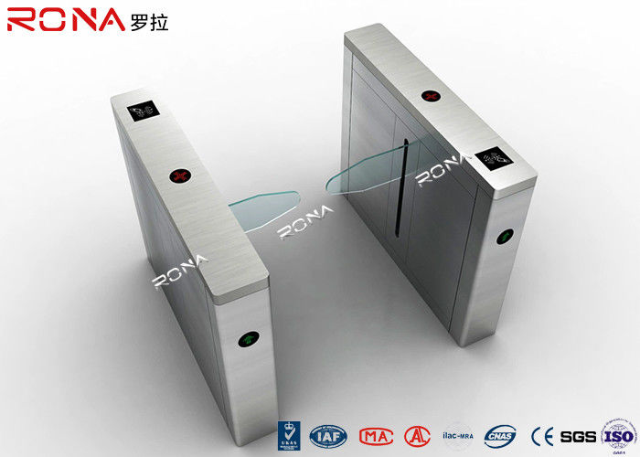 Laser Cut One Armed Turnstile Security Systems 1 Second Opening / Closing Time