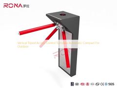 Vertical Tripod Access Control Turnstiles Automatic Compact For Outdoor