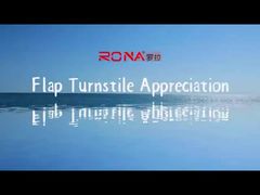 View Brushless Motor Swing Barrier Gate QR Reader Face recognition 35 Person/Minute 