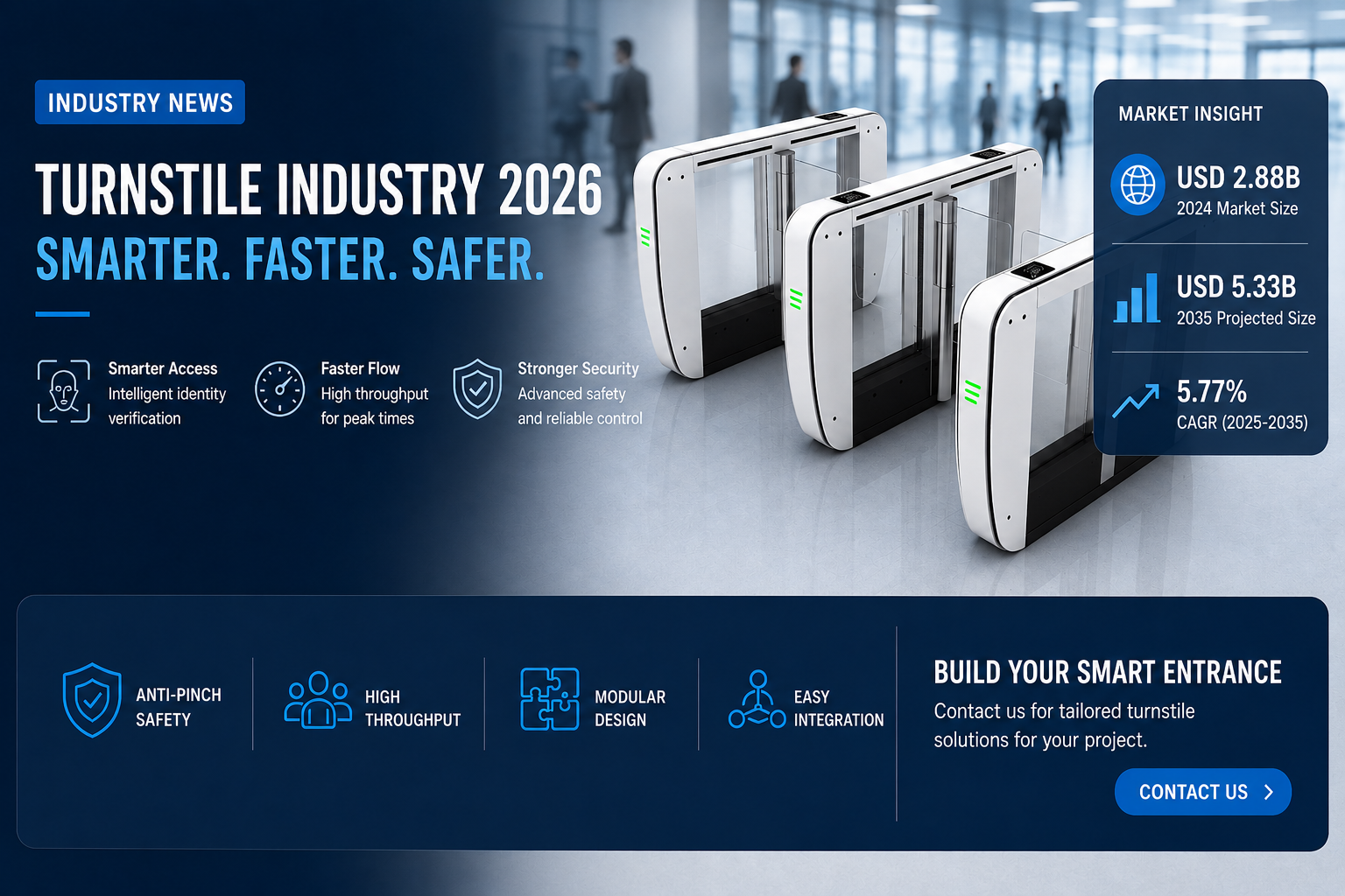 Latest company blogs about Turnstile Solutions for Southeast Asia: Smart Access Control Built for Tropical Climates and B2B Projects