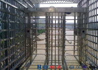 Double Passage Controlled Access Turnstile Rapid Identification For Stadium With CE Approved