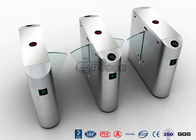 IP54 Anti - Breakthrough Flap Barrier Gate Speed Automatic With Barcode