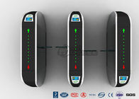 Standard Electric Access Control Turnstile Entry Systems Flap Barrier Gate SS High Speed
