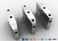 Anti - Reverse Retractable Turnstile Barrier Gate RS232 /  RS485 550mm Passage Width