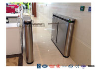 Fingerprint Drop Arm Turnstile Road Access Control Electronic Barrier Gates With CE approved