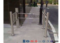 Pedestrian Entrance Automatic Swing Barrier Gate Access Control System With 304 stainless steel
