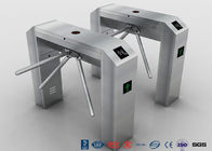 Semi Automatic Tripod Turnstile Gate Security Access Control 304 Stainless Steel Housing