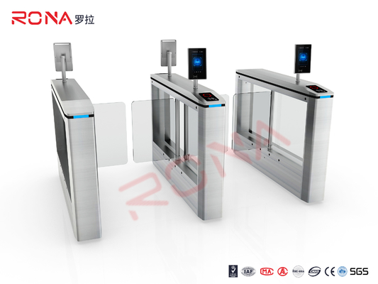 Buy 304 Stainless Steel Card Read Swing Arm Barriers Security Pedestrian Control System online manufacture