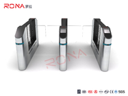 304 Stainless Steel Waist Height Turnstiles Electric Access Control Turnstile CE Approved