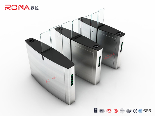 Buy Stainless Steel Access Control Turnstiles , Security Systems Sliding Barrier Gate online manufacture