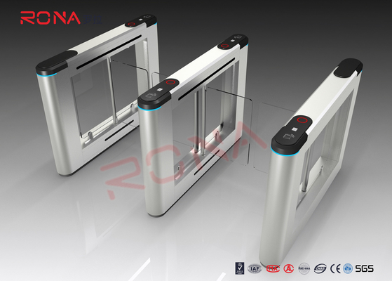 Buy Fingerprint Entrance Swing Barrier Gate Stainless Steel For Handicap Channel online manufacture