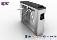 Entry Systems Access Control Turnstiles with Led Display , Road Barcode Electric Turnstile