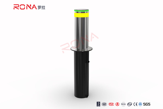 Buy Anti-riot Lifting Type Retractable Security Bollards Semi-Automatic Rising Bollards online manufacture