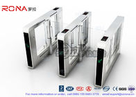 Luxury Speed Gate Access Control System CE Approved For Office Building With 304 stainless steel