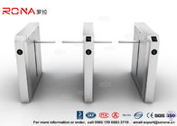 Drop Arm Turnstile 13.56Mh RFID Durable Security Pedestrian Barrier Gate Drop Arm For Public Facility