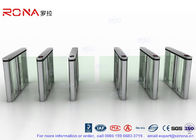Automated Pedestrian Barrier Gate , Turnstile Security Systems 304 Stainless Steel