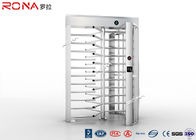Access Control System Full Height Turnstile Stainless Steel With CE Approval