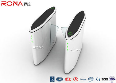 Buy Card Reader Flap Security Barrier Gate Retractable Turnstile 304 Stainless Steel Materials online manufacture
