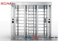 Double Lane Security Controlled Turnstile Security Gates Rapid Identification