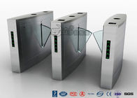 Waist Height Turnstile Access Control Automatic Flap 12V DC With Ticketing System
