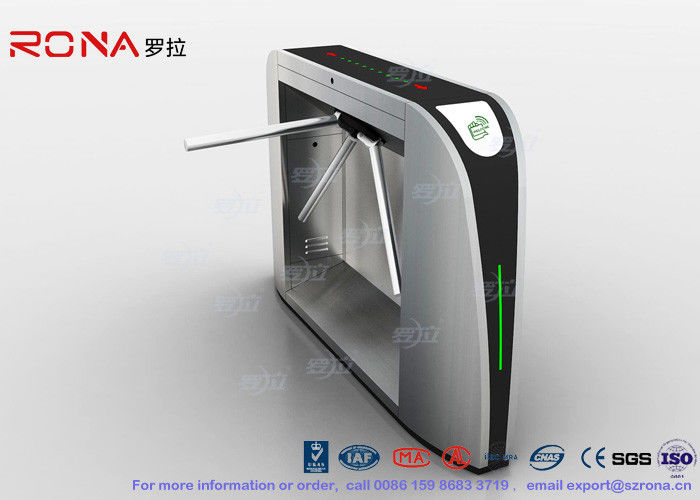 RONA CE Approved Tripod Turnstile Gateaccess Control With Electromagnetic Valve