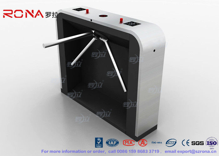 Reliable Easy Tripod Turnstile Gate Solution 35 Persons per Min Passing Speed