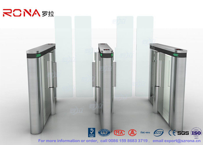 Durable Speed Gate Turnstile Pedestrian Management Automated Systems Long Lifespan