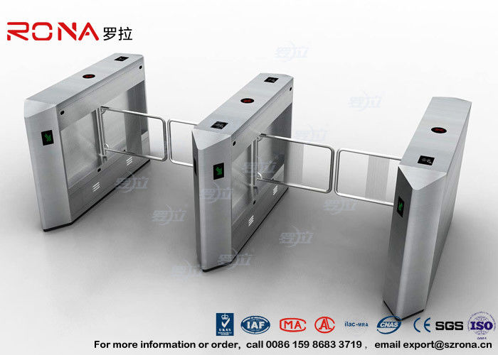 Security 900mm Swing Barrier Gate Handicap Accessible RFID Turnstyle Gates