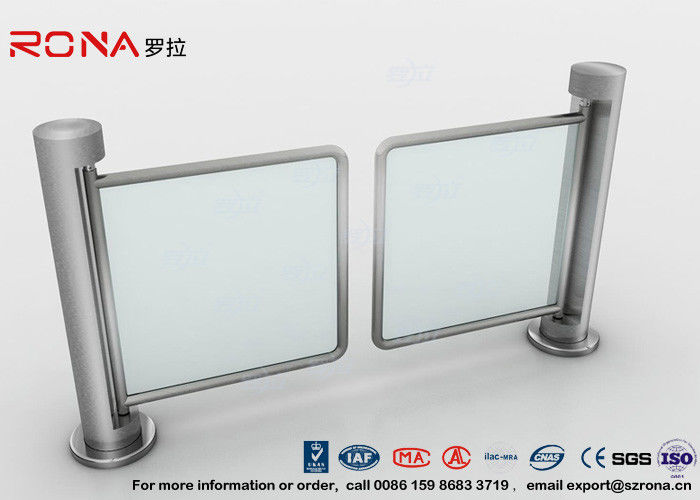 Unidirectional Swing Gate Turnstile 304 stainless steel 500mm Passage Width CE Approval