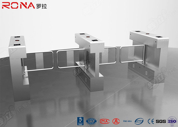 Physically Challenged Gate Optical Flap Barrier Turnstile By Swiping Card RFID