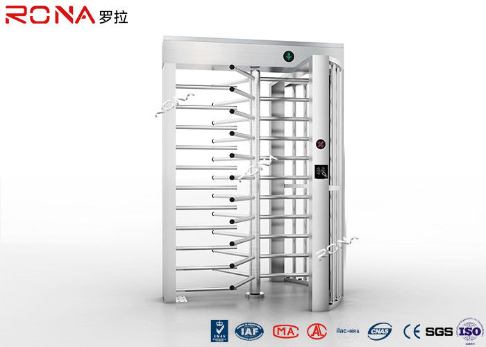 Access Control System Full Height Turnstile Stainless Steel With CE Approval