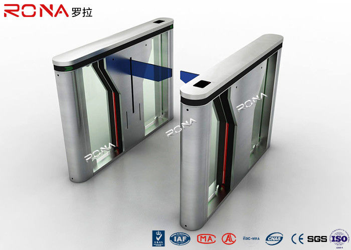Drop Arm Electronic Barrier Gates Two Door / Way Assemble Access Control