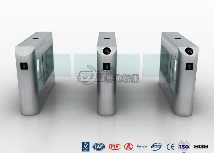 500-900mm Passage Way Pedestrian Swing Gate Automatic Systems Access Control With Card Reader