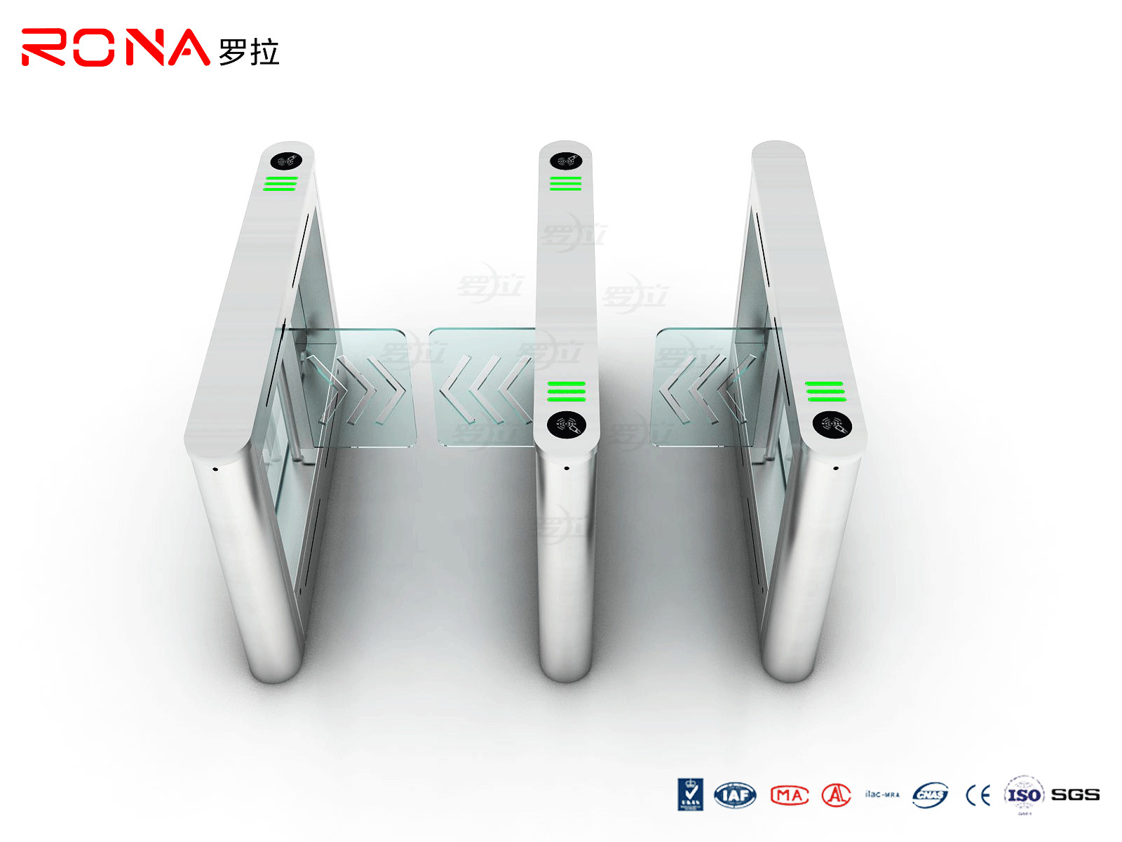 Stable Speed Gate Turnstile Security Gate Multiple Control Modes With ...