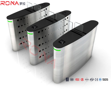 Stainless Steel Access Control Turnstiles Security Systems Sliding Turnstile Gate