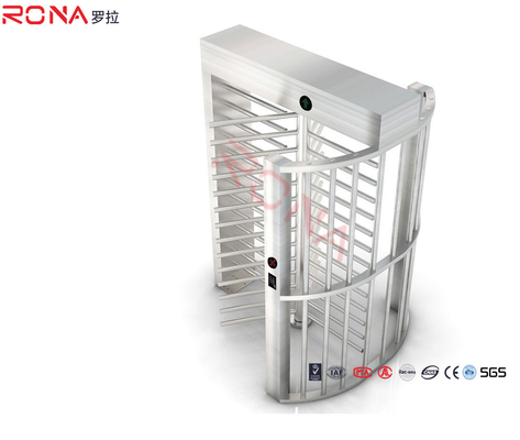Automatic Access Control Full Height Turnstile For Subway Station Construction Site