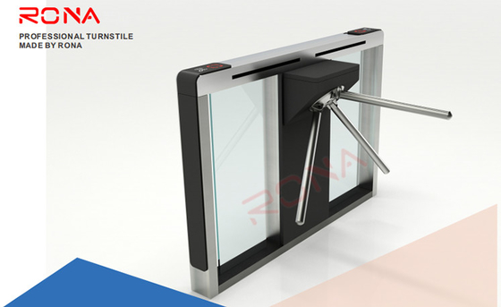 Access Control Electronic Tripod Turnstile Gate Vertical With Esd System