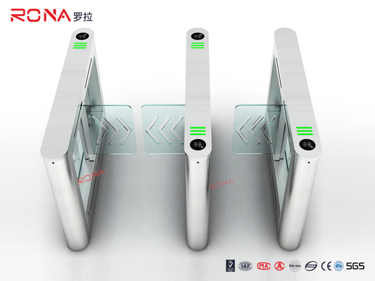 Turnstyle Door Access Control Turnstile Gate Swing Barrier Gates For Bank