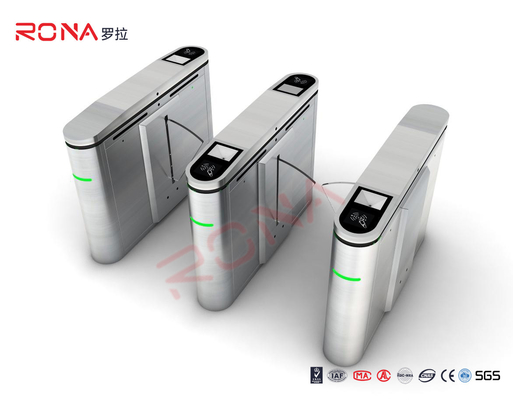 Heavy Duty Industrial Speed Flap Barrier Turnstile For Office Building