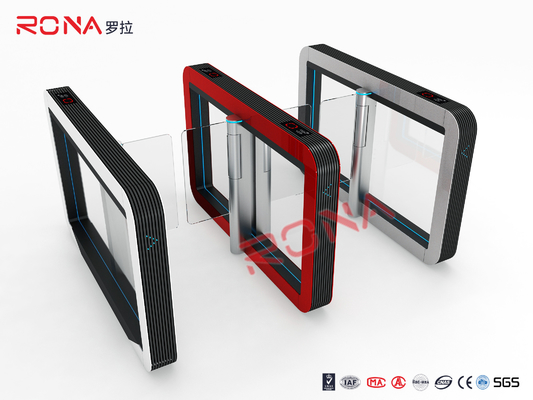 Slim Speed Gate Turnstile Access Management Automatic Swing Gates with Consumption System