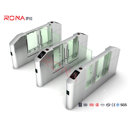 CE Approved Luxury Speed Gate Turnstile Access Control System width 500-1000MM For Museum
