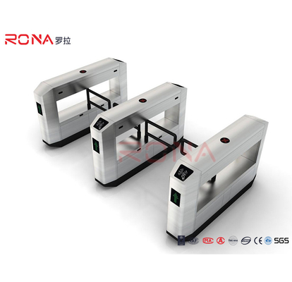 Stainless Steel Turnstile Barrier Gate Retractable Safety Swing Gate Turnstile