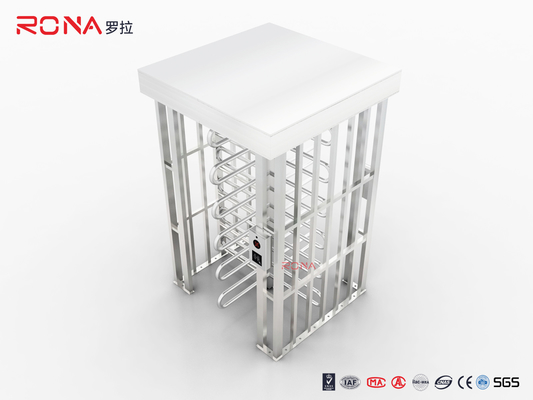 Controlled Access Full Height Turnstiles Automatic Systems For Subway Station