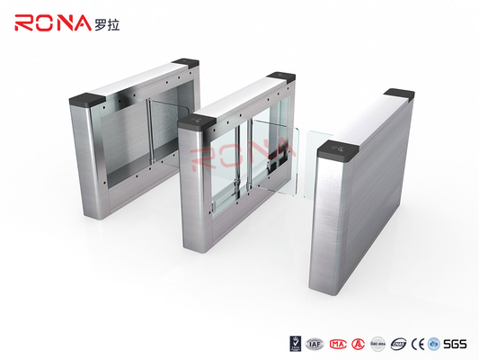 Turnstyle Door Turnstile Access Control System Arm Swing Barrier Gates For Bank